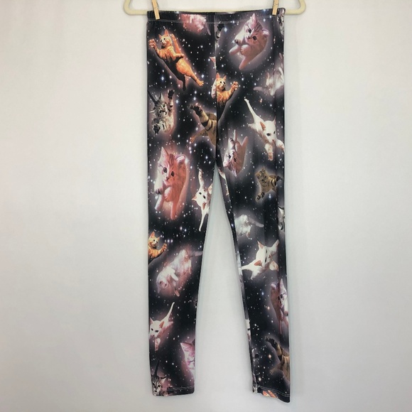 Freeze Pants - Freeze Galaxy Cat Leggings Women's Size Medium